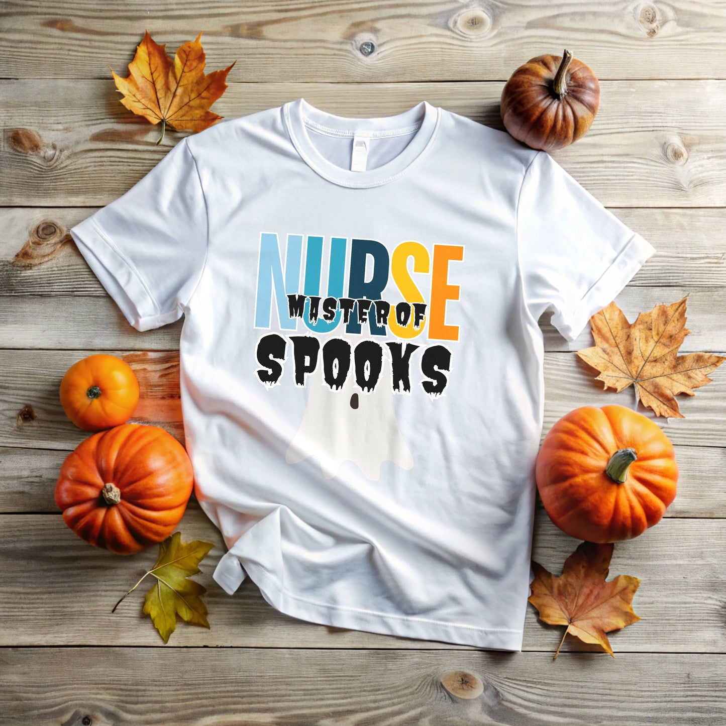 Master of Spooks T-Shirt for Nurse | Spooky Medical Design,
