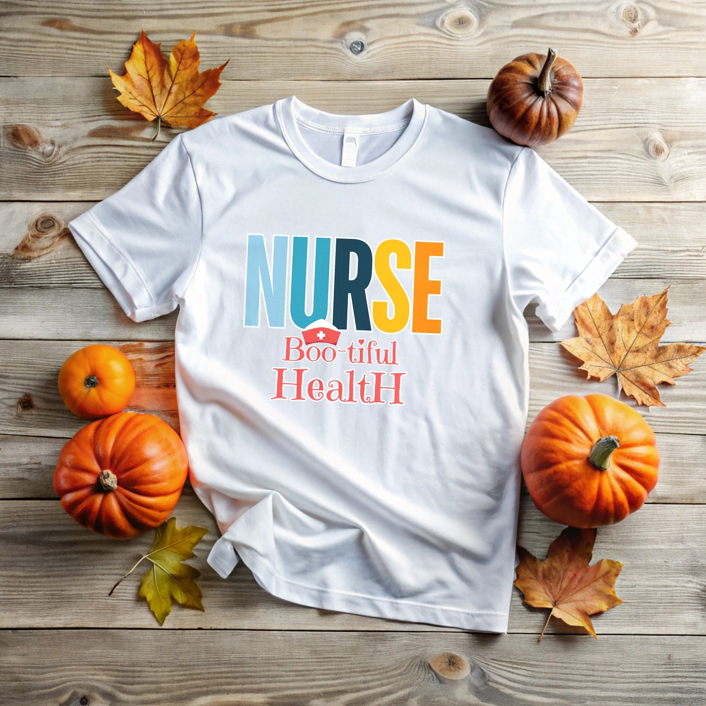 Boo-tiful Health T-Shirt for Nurse | Spooky Medical Design