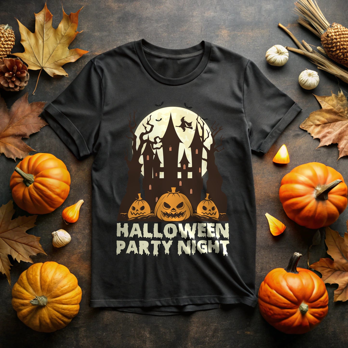 Halloween Party Night T-Shirt | Spooky Fun Design