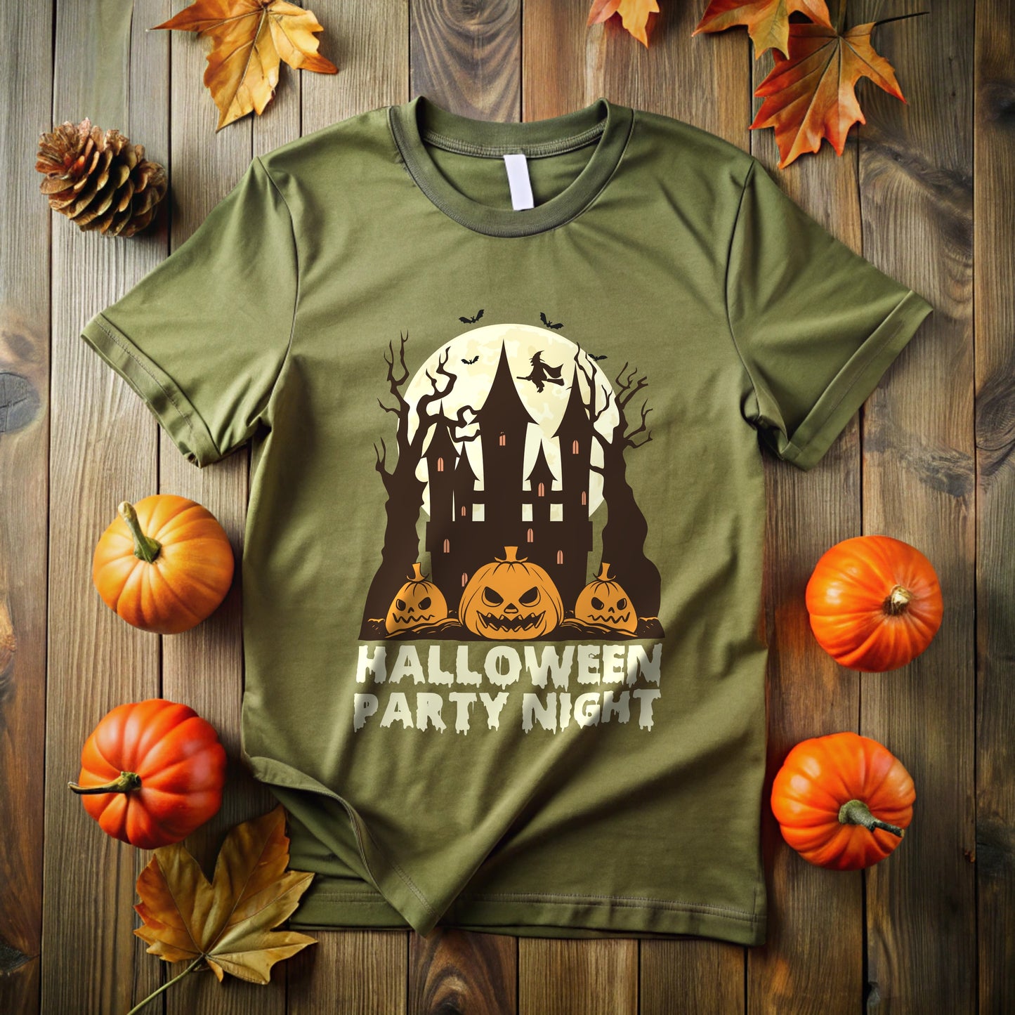 Halloween Party Night T-Shirt | Spooky Fun Design