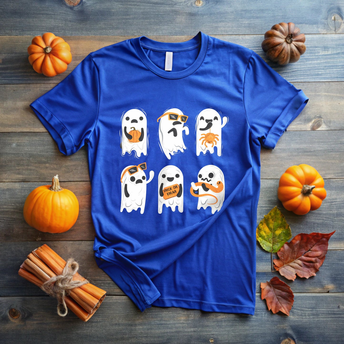 Halloween Ghosts T-Shirt | Spooky Fun Design