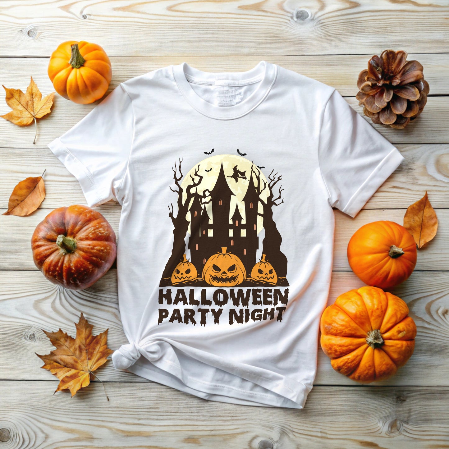 Halloween Party Night T-Shirt | Spooky Fun Design