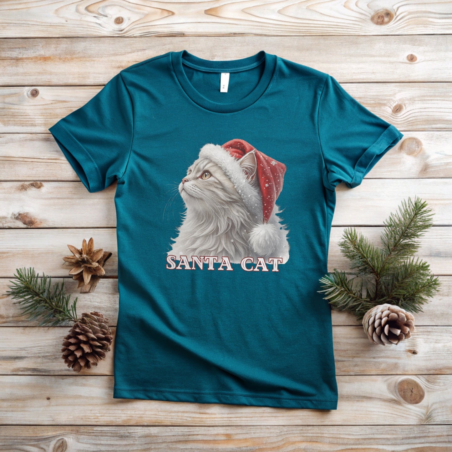 Santa Cat T-Shirt