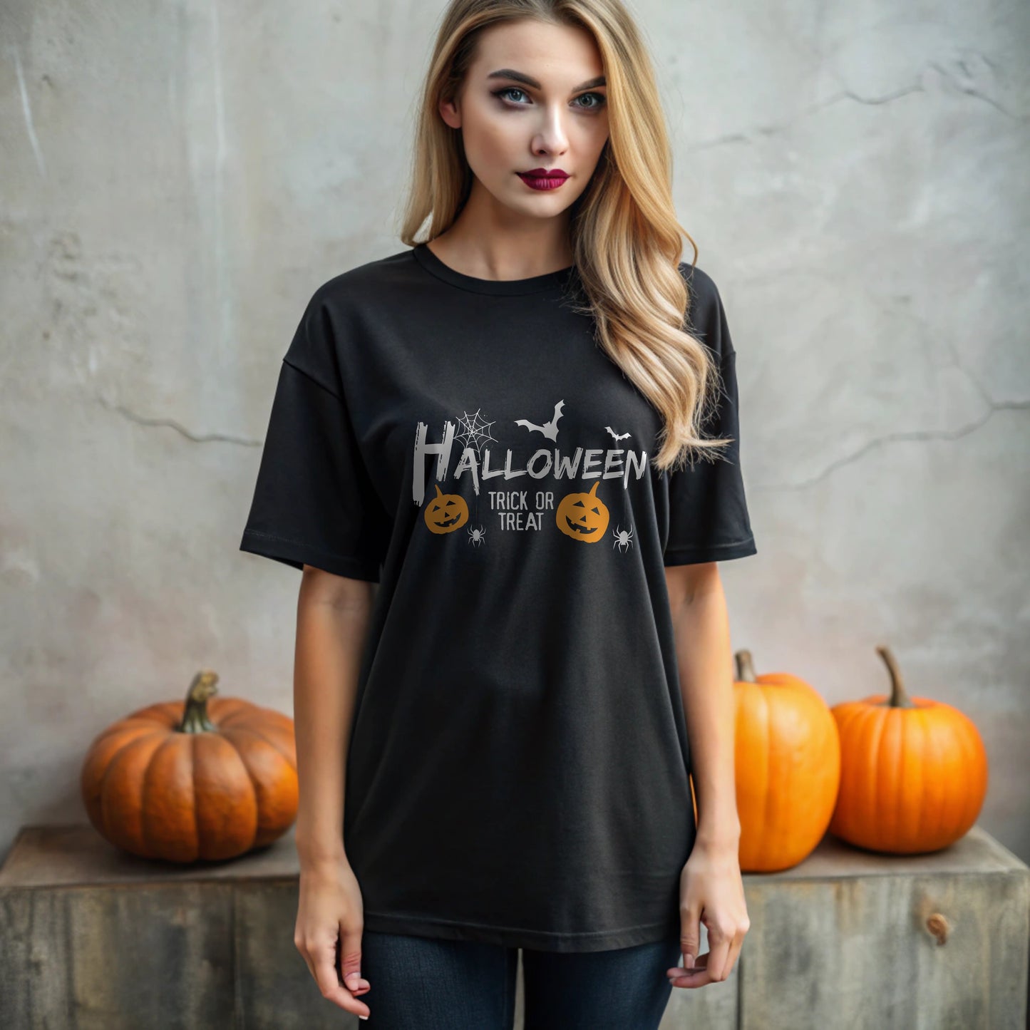 Trick or Treat Pumpkin T-Shirt | Perfect Halloween Season Tee
