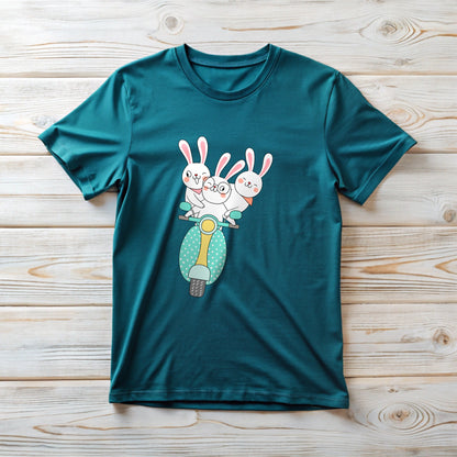 Scooter Bunnies T-Shirt