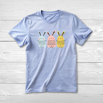 Bunny Tee Shirt - Blushing Bunnys Design for Rabbit Lovers