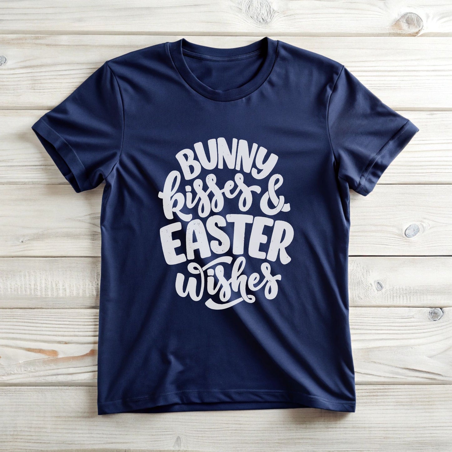 Bunny Kisses Easter Wishes Tee