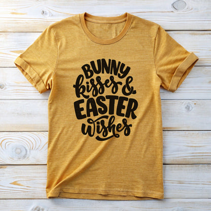 Bunny Kisses Easter Wishes Tee