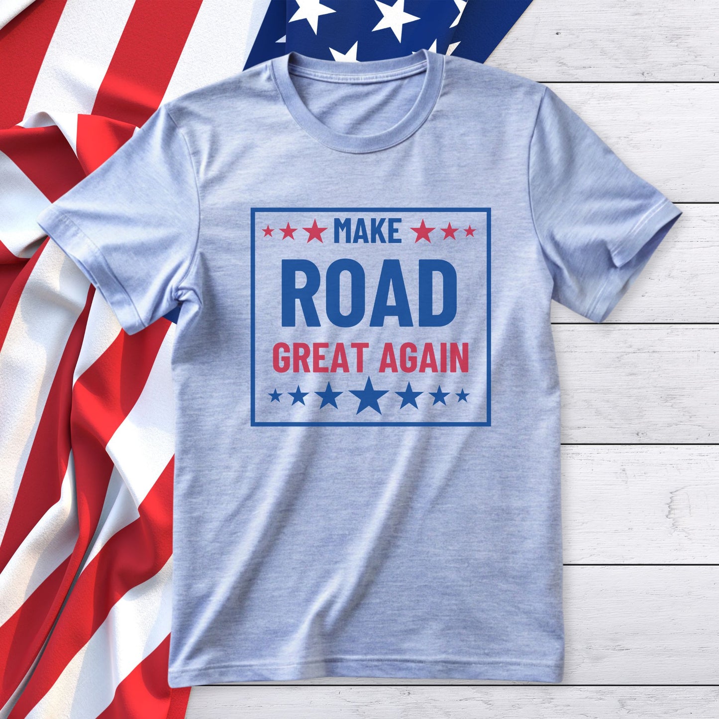Make ROAD Great Again Unisex Jersey Short Sleeve Tee