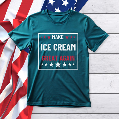 Make ICE CREAM Great Again Ice Cream Lover Tee