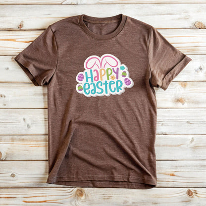 Easter Bunny Unisex Tee Cute Sticker  Design