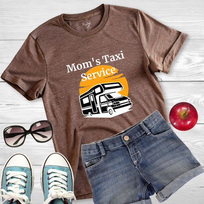 Mom's Taxi Service - Campervan -Tee