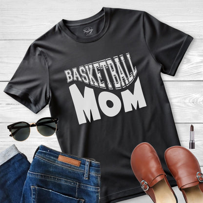 Basketball Mom: Courtside Champion Tee