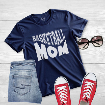 Basketball Mom: Courtside Champion Tee