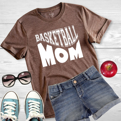 Basketball Mom: Courtside Champion Tee