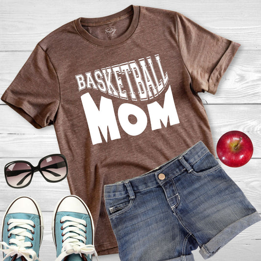 Basketball Mom: Courtside Champion Tee