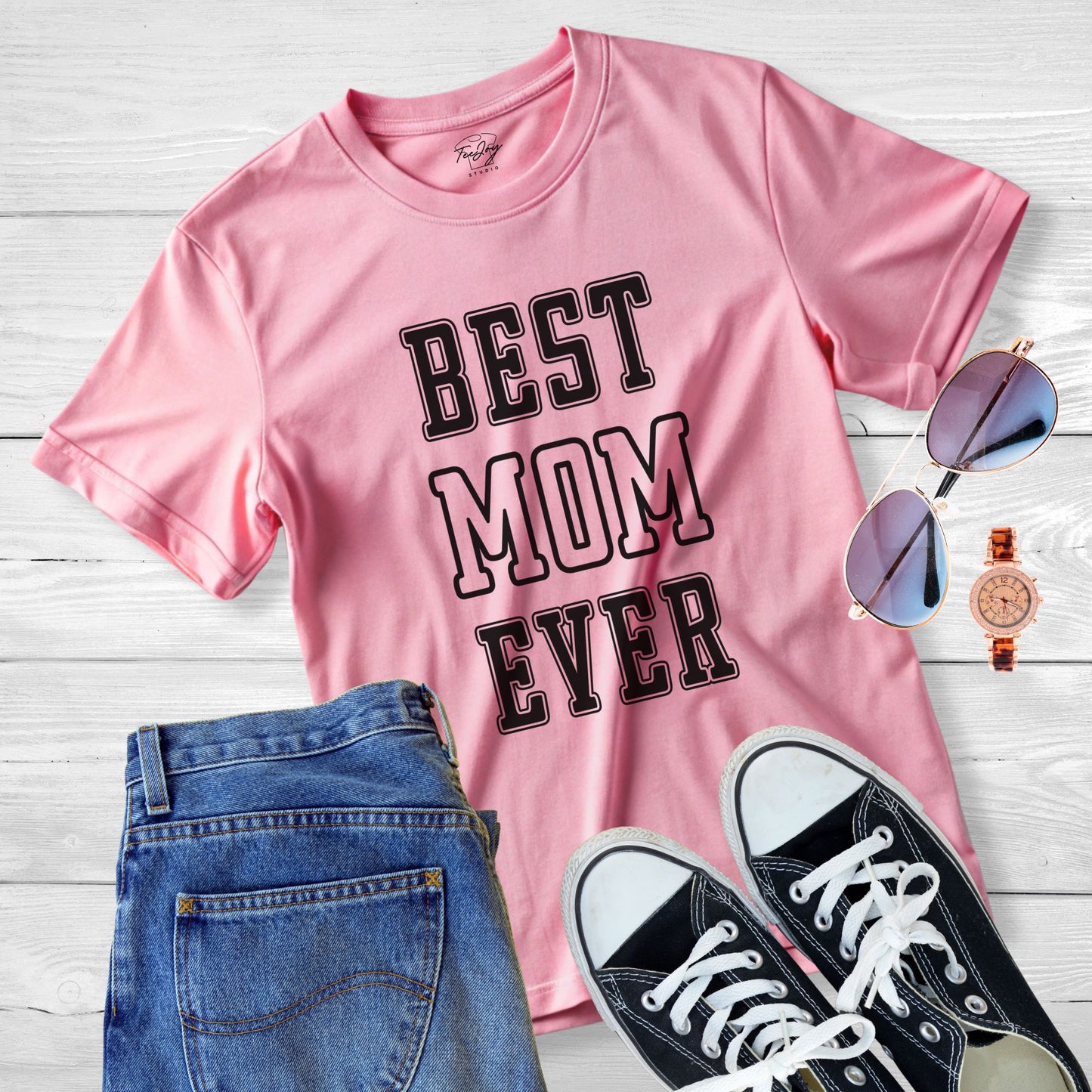 Best Mom Ever: Celebration Tee