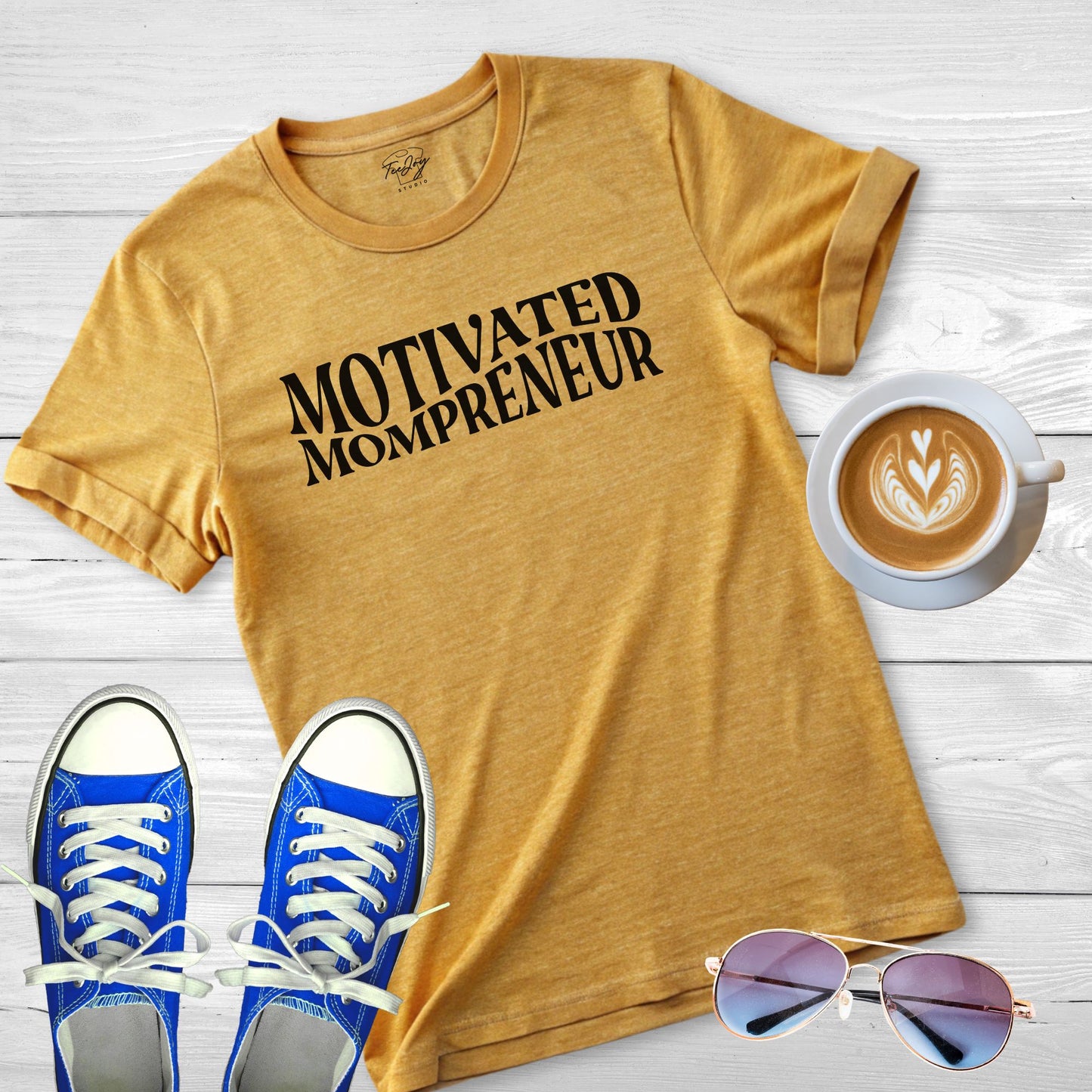 Motivated Mompreneur: Empowerment Tee for Dynamic Moms