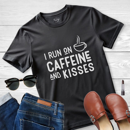 Caffeine & Kisses: The Ultimate Mom Fuel T-Shirt