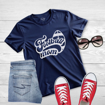 Touchdown Mama: Football Mom T-Shirt