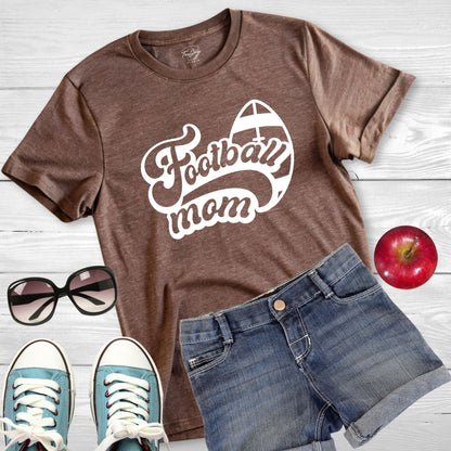 Touchdown Mama: Football Mom T-Shirt