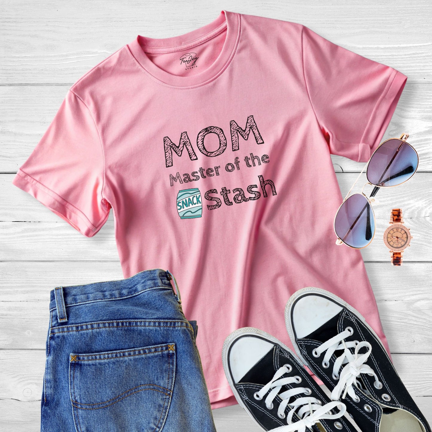 Mom Snack Stash Tee
