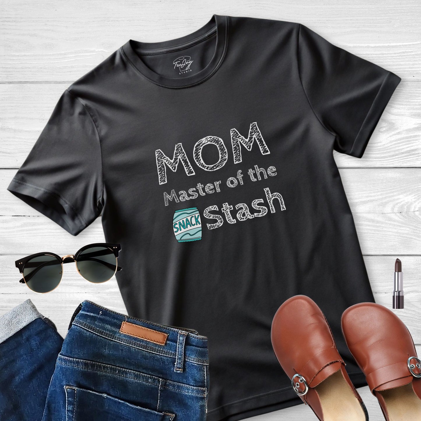 Mom Snack Stash Tee