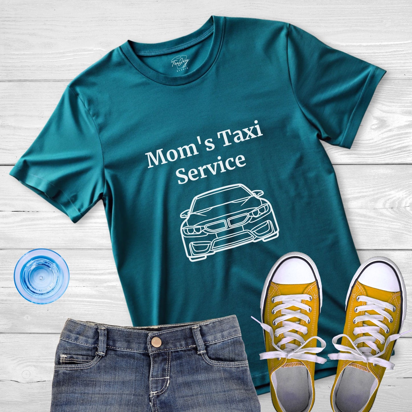Mom's Taxi Service - BMW -Tee
