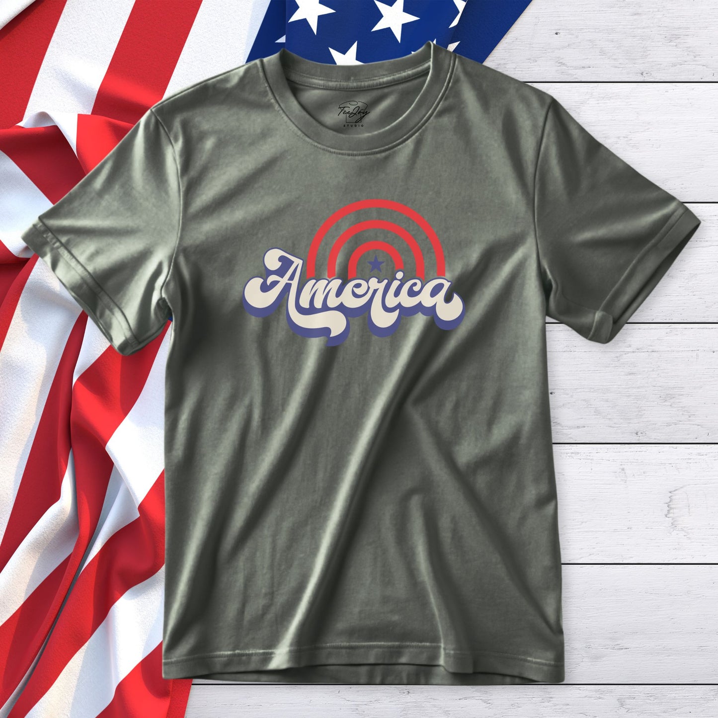 Vintage America Graphic Tee