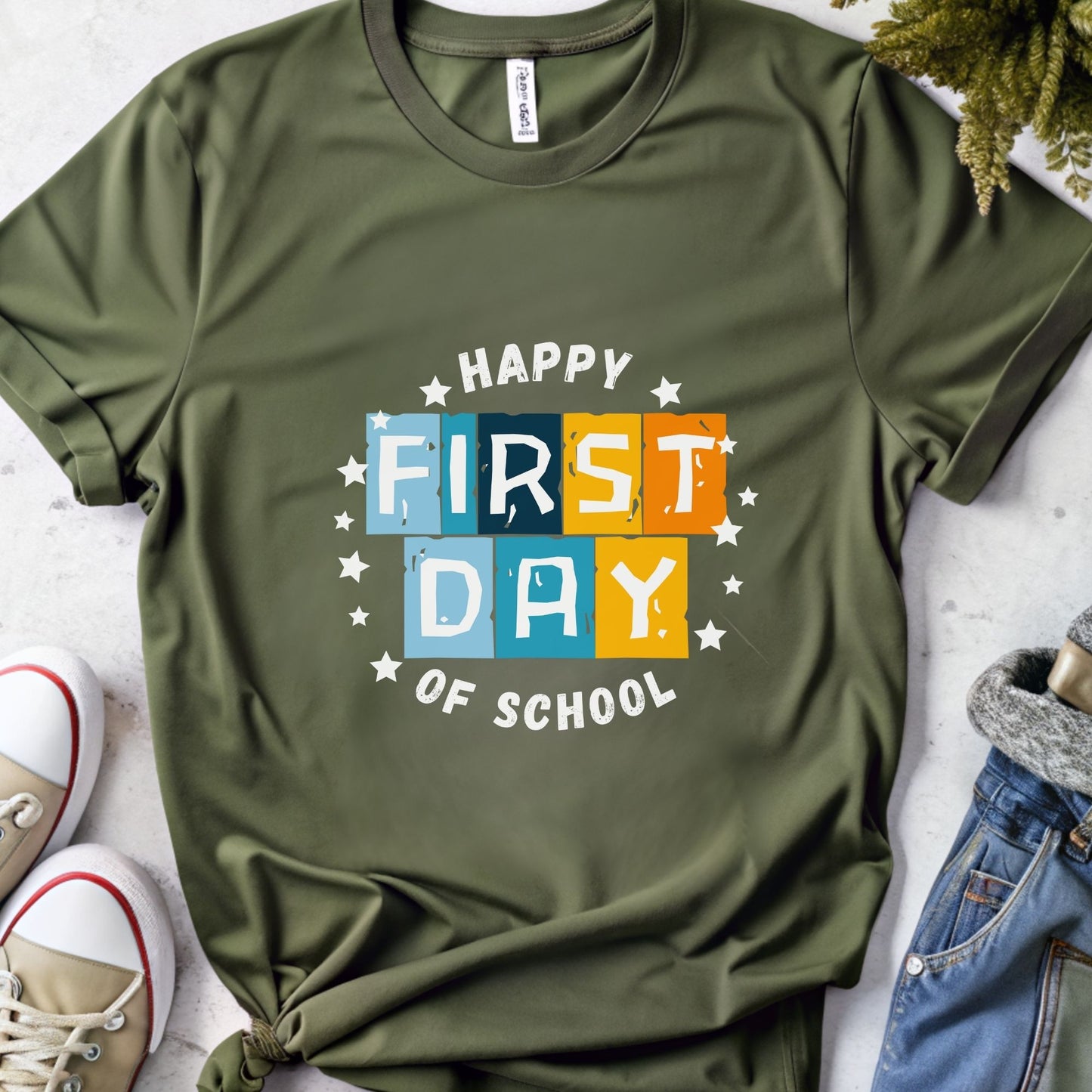 Happy First Day of School Teacher Shirt