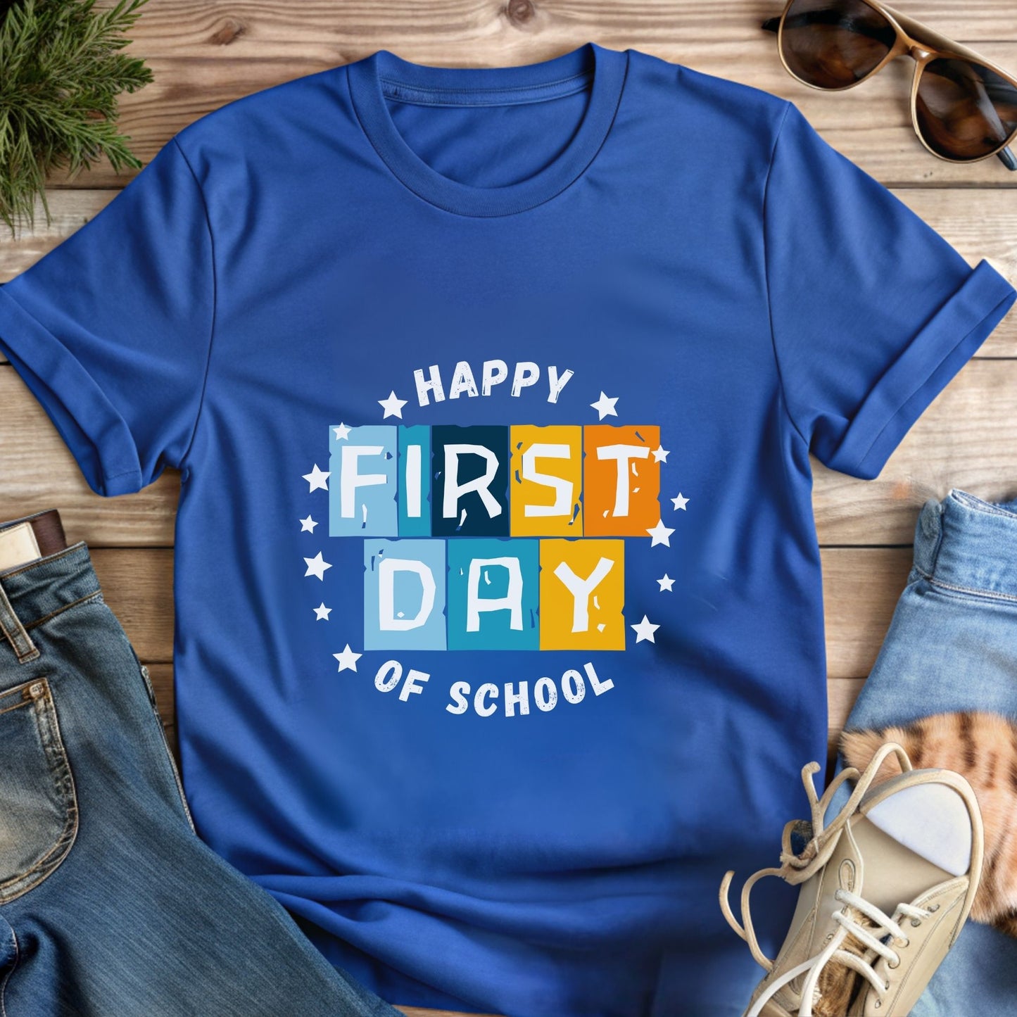 Happy First Day of School Teacher Shirt