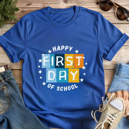 Happy First Day of School Teacher Shirt