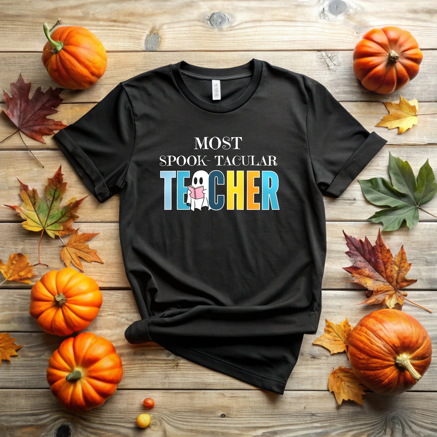 Most Spook-tacular Teacher T-Shirt | Halloween Teacher Tee