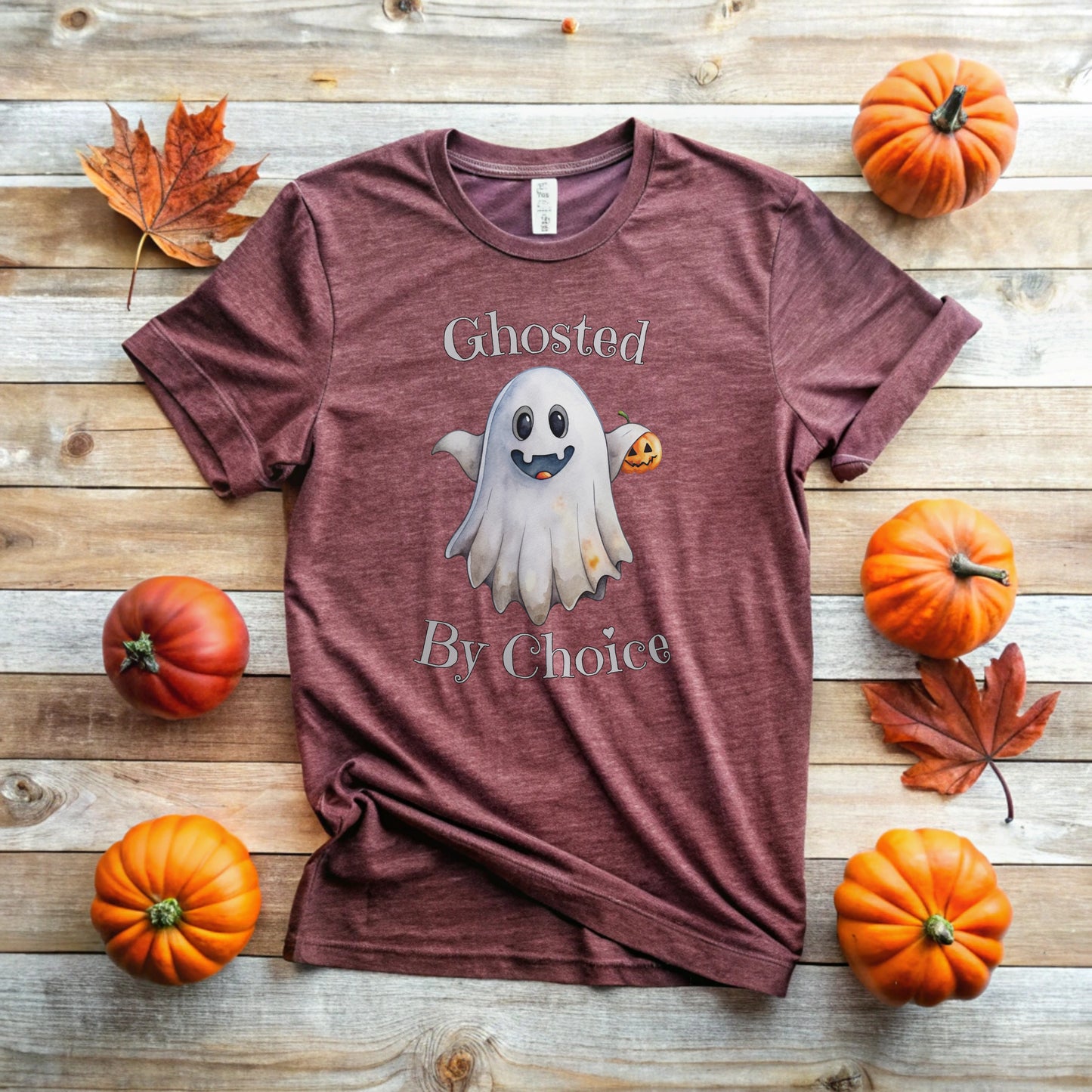 Ghosted By Choice Halloween T-Shirt | Perfect for Spooky Season